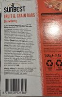 Fruit & Grain Bars Strawberry