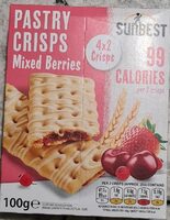 Pastry Crisps Mixed Berries
