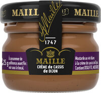 Maille Mini Moutarde au vin blanc Crème de Cassis de Dijon