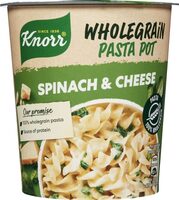 Snack Pot Pasta Spinach&Cheese 60g Knorr