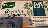 Cubes bouillon légumes zéro sel