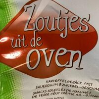 Zoutjes uit de oven  sour cream