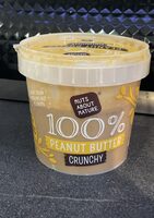 100% peanut butter crunchy