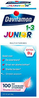 Davitamon Junior multivitamines framboos 1-3 jaar