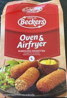 Beckers Oven & Airfryer Rundvlees Kroketten 4 x 80 g