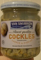 Cockles cooked & pickled