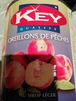 Oreillons de pêche au sirop