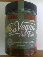 So vegan Nuss-Nougat So Vegan So Fein Nuss Nougat, 270 GR Glas