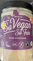 Weisse kokoscreme