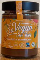 So vegan so fein mandel und schokolade