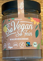 So Vegan So Fein Walnusscreme