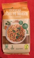 Červená čočka po indicku s rýží a ječmenem