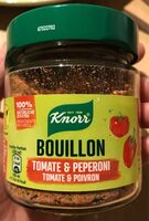 Bouillon tomate et poivron