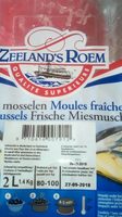 Moules fraîches 2 litres