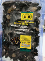 Moules fraîches de Hollande