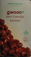 Zoete kersen los ingevroren