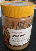 Pindakaas 100% met stukjes pinda