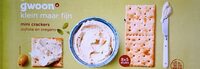 Mini crackers olijfolie en oregano