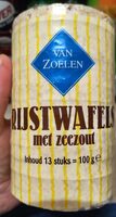 Rijstwaffels met zeezout