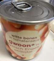 Witte bonen in tomatensaus