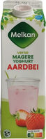 Verse magere yoghurt aardbei