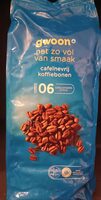 Caffeïnevrije koffiebonen