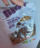 Biologische granola met chocolade