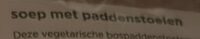 Soep met paddestoelen