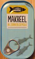 Makreel in zonnebloemolie