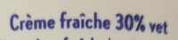 Crème fraîche 30% vet