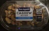 Gebrande Ongezouten Cashewnoten