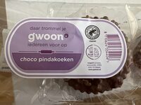 Choco pindakoeken