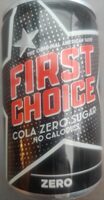 Cola zero sugar