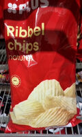 Ribbelchips naturel