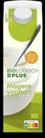 Biologische magere yoghurt