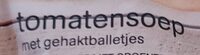 Tomatensoep met gehaktballetjes