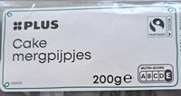 Plus Cake Mergpijpjes