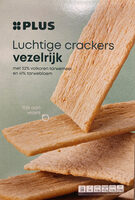 Luchtige crackers vezelrijk