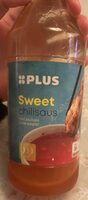 Sweet chilisaus met stukjes rode peper