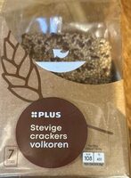 Stevige volkoren crackers