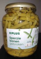 Sperziebonen gebroken