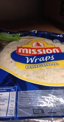 Wraps au blé nature