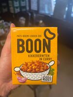 Kikkererwten in curry
