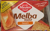 Melba toast sesam