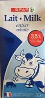 Lait entier