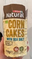 Corn cakes with sea salt