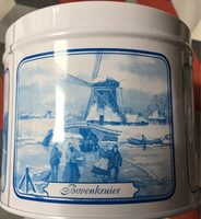 Gaufres à La Mélasse Dans Boîte Avec Décor De Faïences De Delft