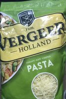 Geraspte kaas pasta
