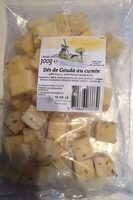 Dés de Gouda au cumin