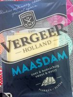 Maasdam en tranche
